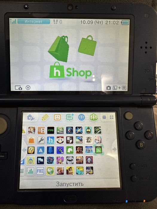Nintendo New 3 ds LL прошитая