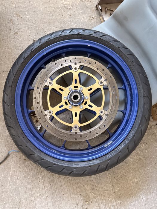 Set Jante / Roți Supermoto 17" Aprilia RS 125 (conversie Cross/Enduro)