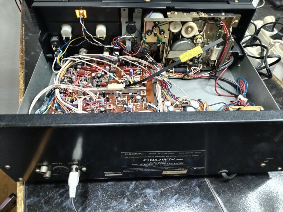Casetofon deck Crown ctd-2200 Hi-Fi