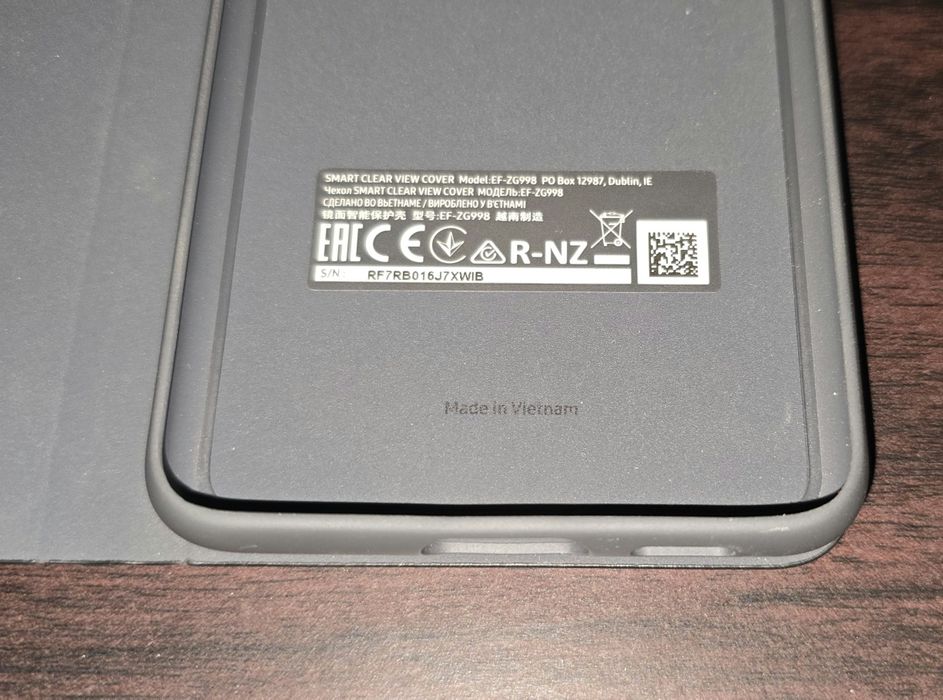 Husa SH flip smart activa originala Samsung Clear View Cover S21 Ultra