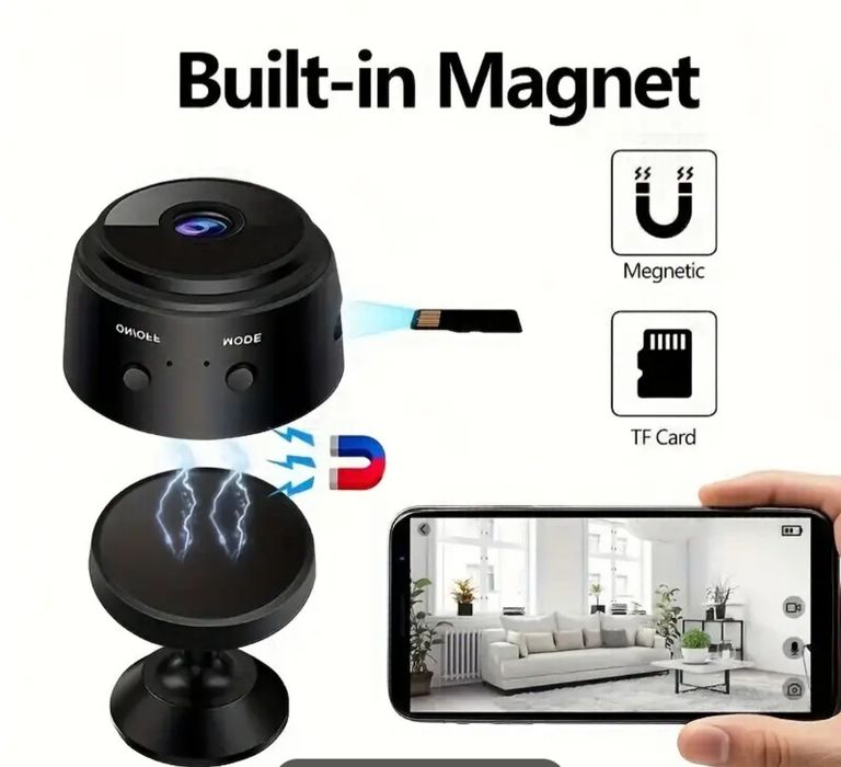 Камера без кабели/ лесен монтаж/ wi fi camera / security camera