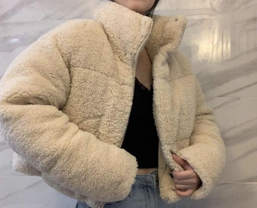 Топло плюшено яке ZARA – като ново