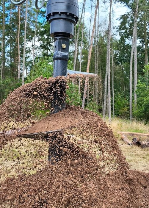 Burghiu pamant 100-900mm pentru foreza excavator