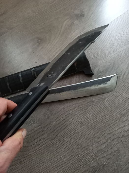 голямо мачете с кания и сатър