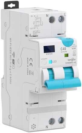 TONGOU WiFi Smart RCBO 1-40A Tuya