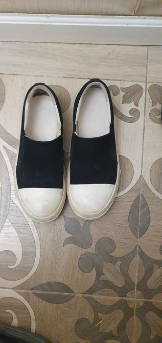 Rick owens ramones slip on drkshdw