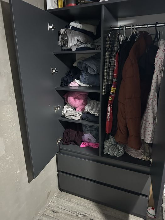 Шкаф графит 50000