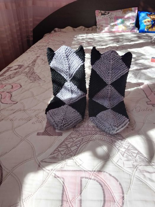 Дамски плетени чорапи