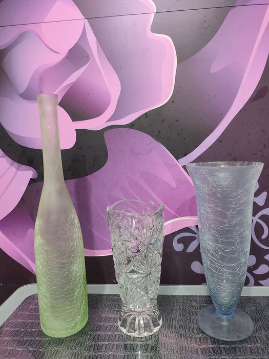 Хрустальная ваза