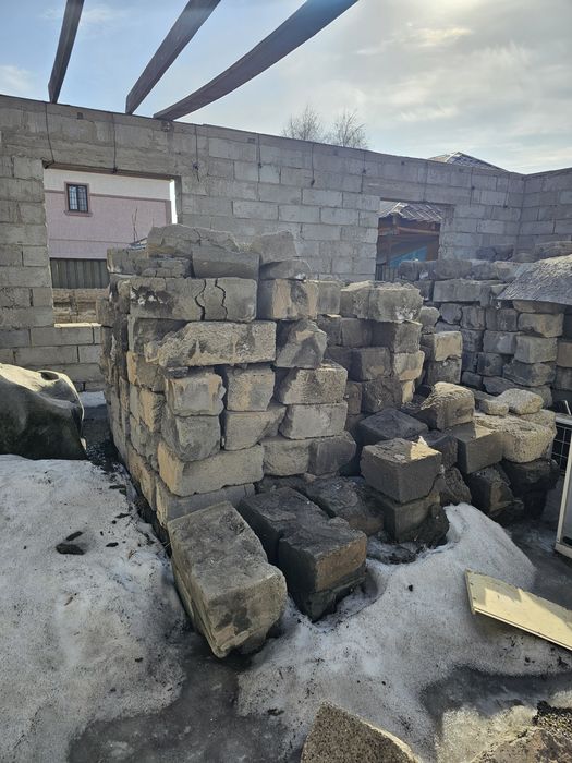 Газоблок обломки