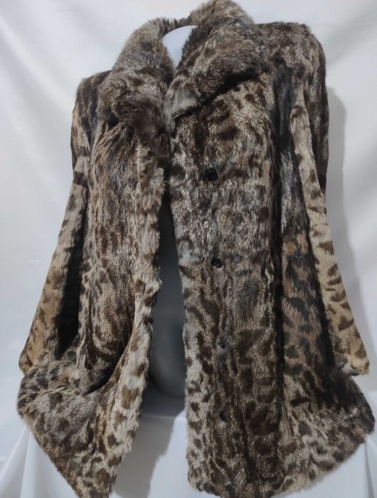 Haină blană naturală - râs