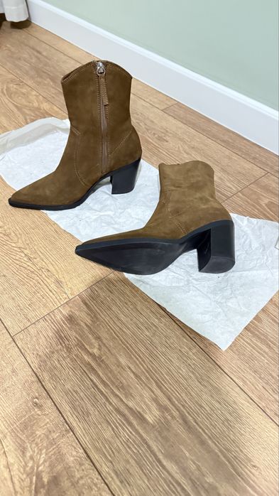 Казачки. Сапоги. Нубук