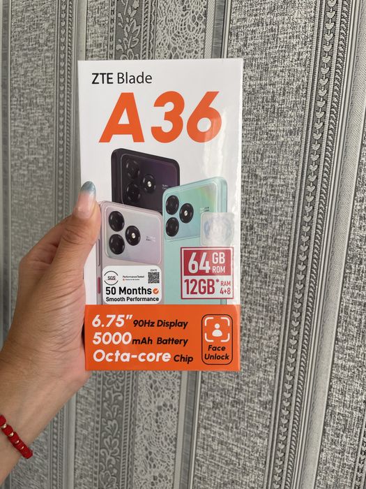 Продаю новый ZTE Blade A 36
