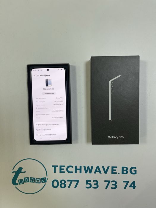 Samsung Galaxy S25 128GB Blueblack 100%