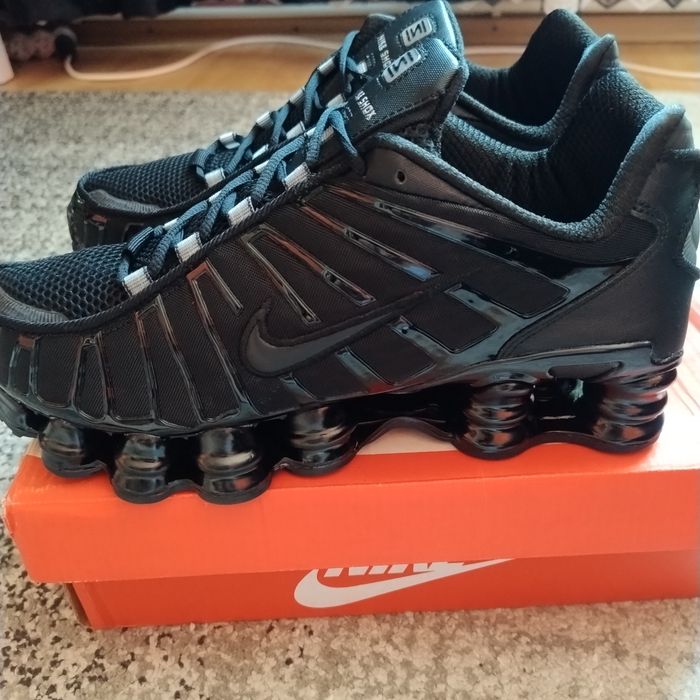 Nike  Shox TL  Negri  (43) FULLBOX | Livrare rapida cu verificare