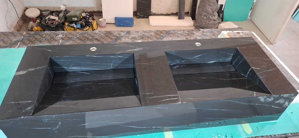 Дизайнерска мивка от гранитогрес Мивка по поръчка