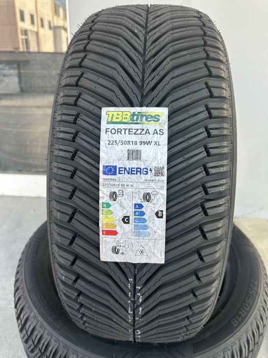 Нови всесезонни гуми TBB TIRES FORTEZZA AS 225/50R18 99W XL БОРД 2255018