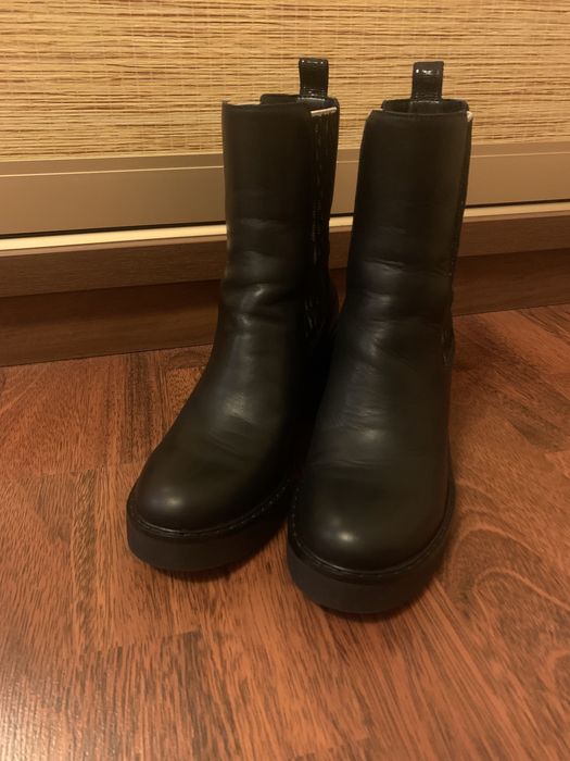 Ботинки женские, кожа, челси, DKNY (оригинал)