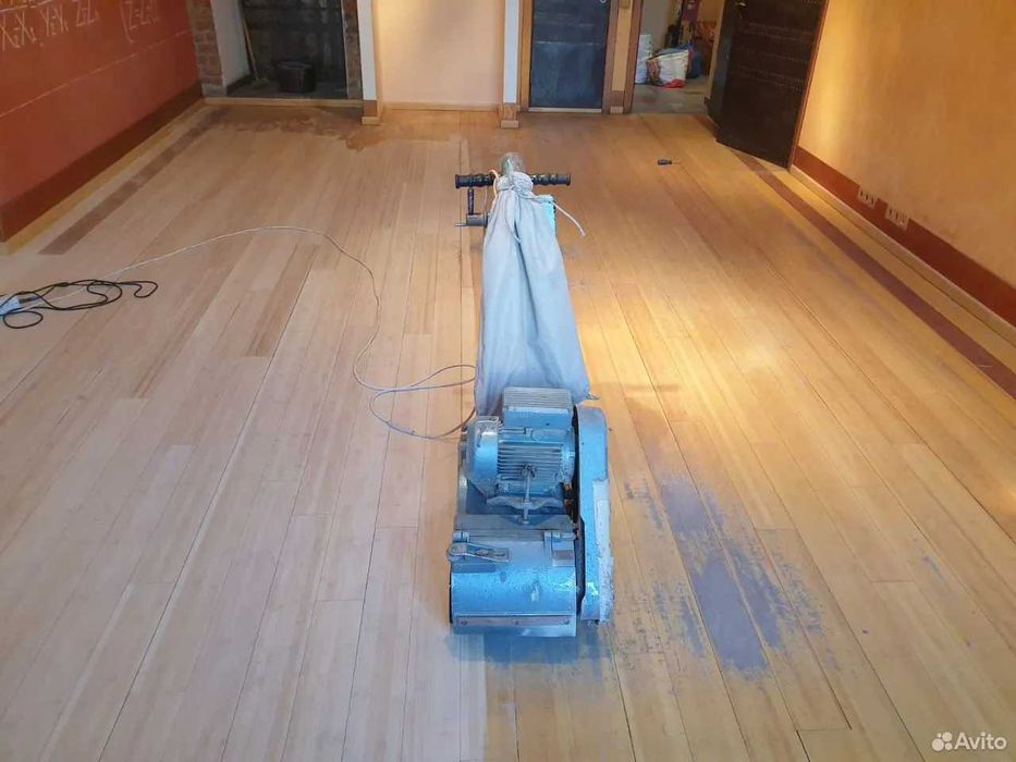 Шлифовка полов и паркета с гарантией качества| Замена деревянных полов