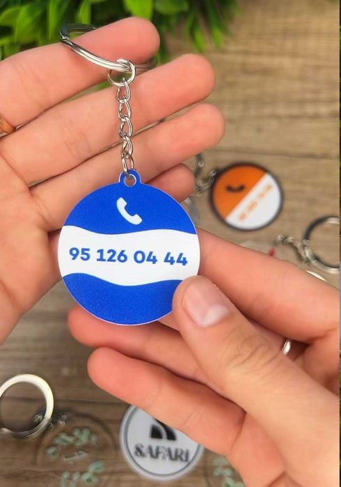 brelok  sizning logoyingiz bilan