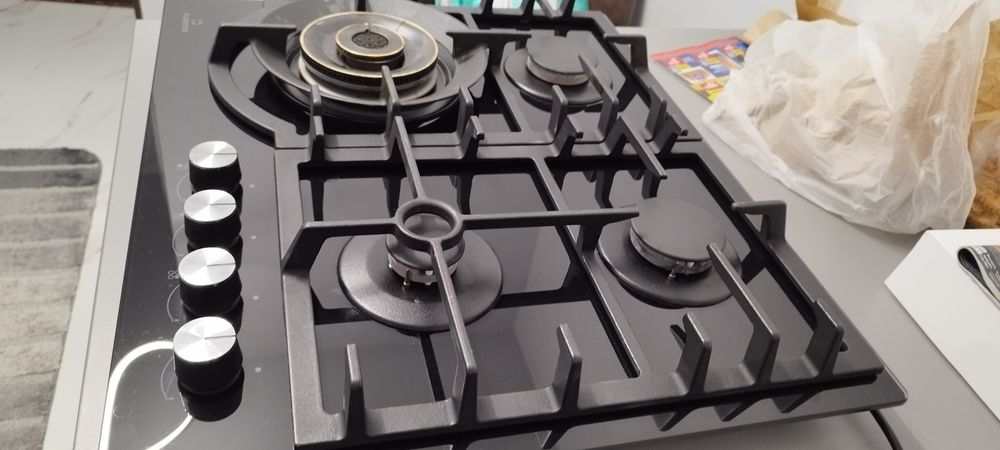 Plita incorporabila pe gaz