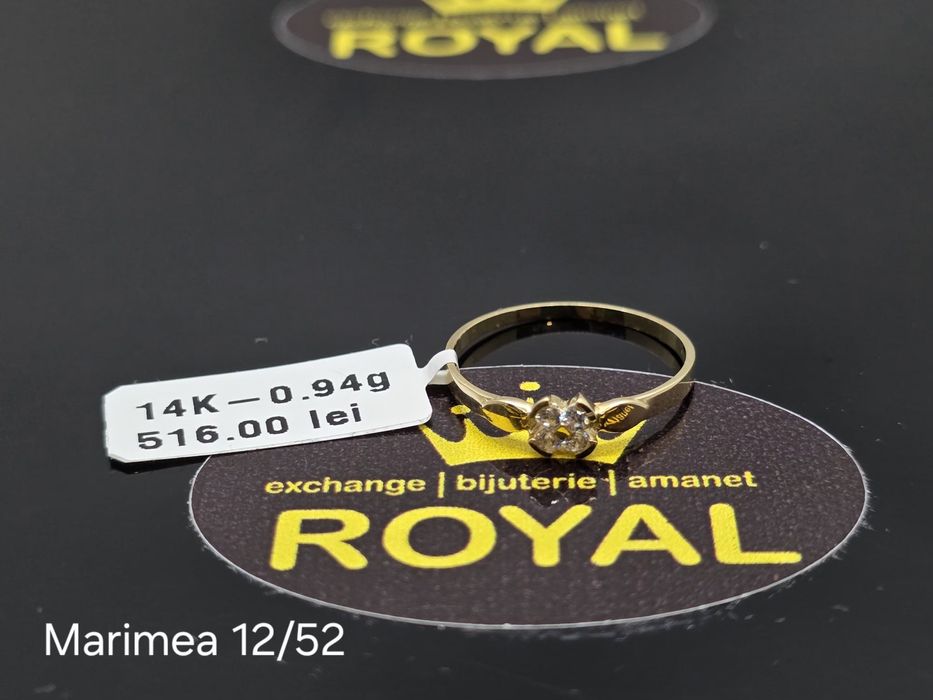 Bijuteria Royal: Inel aur 14k/0.94 gr