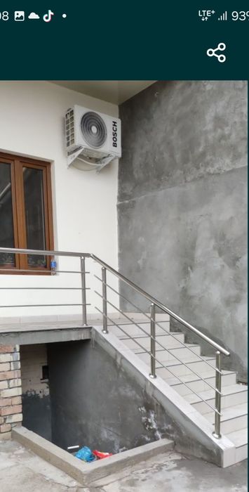Nerjaveka kalyoni oynadan perila xizmatlari bor