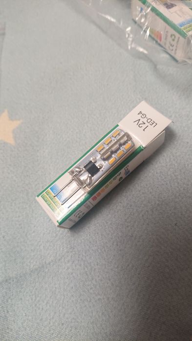 10 buc Bec led G4 12v 1.5w lumina neutra 4000k