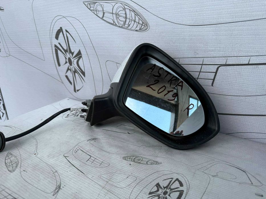 Oglindă Retrovizoare Dreapta Electrică 5 Pini Opel Astra K 39176306 / [2015-2021] / (5E3)