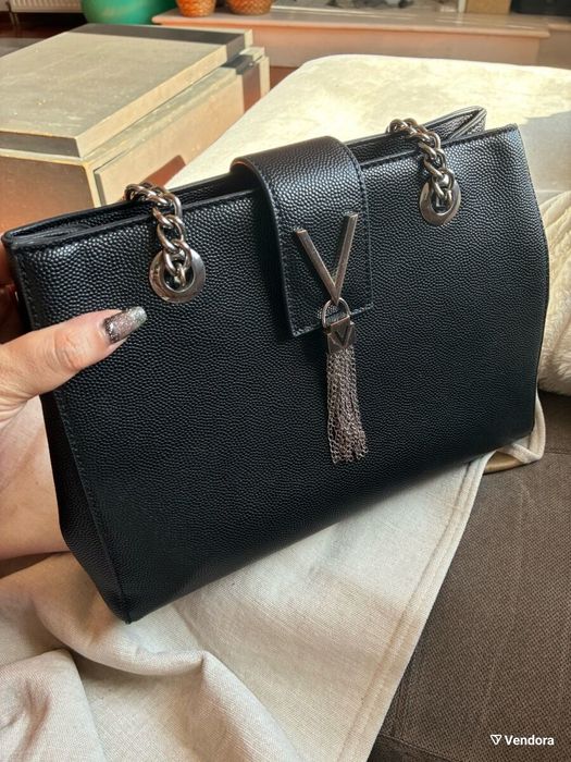 Черна дамска Чанта Valentino