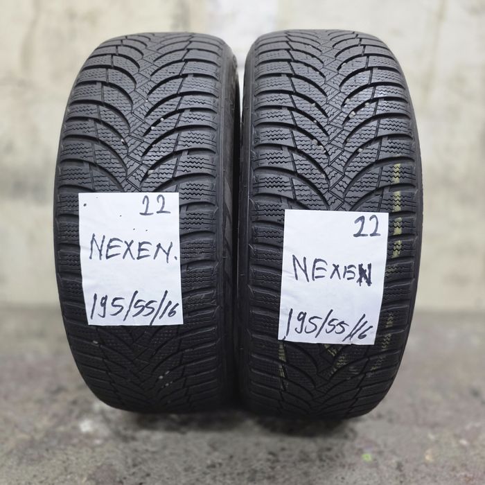 2×195/55/16 M+S.NEXEN 2022.Stare excelenta.