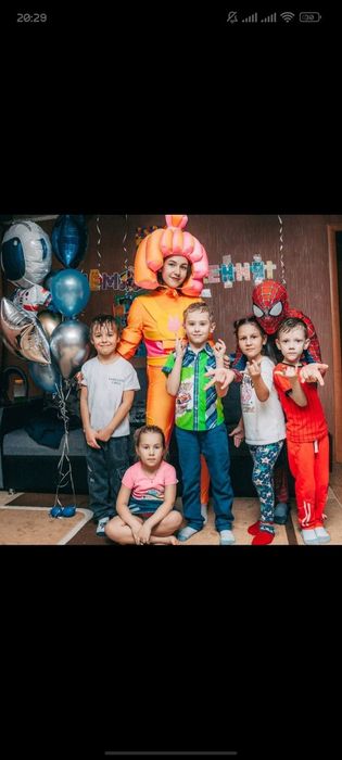 Аниматоры, мишки тедди, воздушные шары