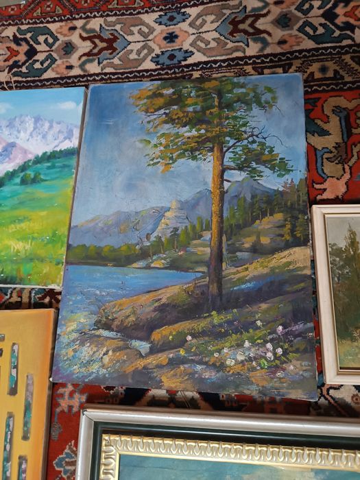 Картины масло панно