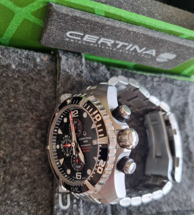 Certina Automatic Chronograph DS Action Diver / Мъжки швейцарски часовник / Автоматичен Хронограф/ C032.427.11.051.00