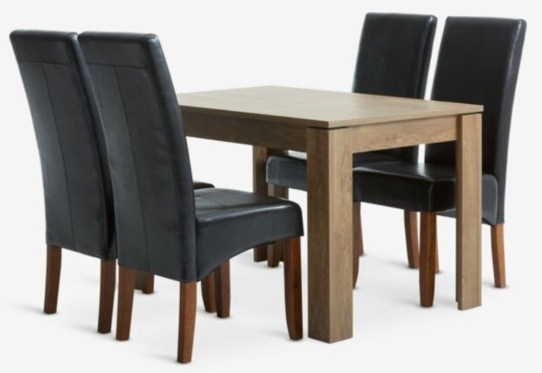 Set 4 Scaune piele ecologica