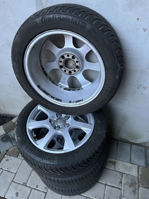 Set jante si anvelope 225/50/17