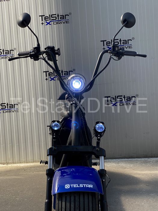 Електрически скутер BIG CITY HARLEY X7 ULTRA 1500W 60V 26Ah с LED