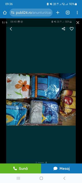 Cuvertura pat, lenjerie pat,patura lana,perne,plapuma,noi