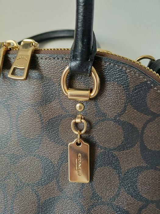 Чанта Coach естествена кожа