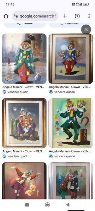 Tablou Original/Autentic Cu Document De Autenticitate Angelo Manini