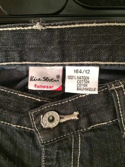 Джинсовые брюки на подростка