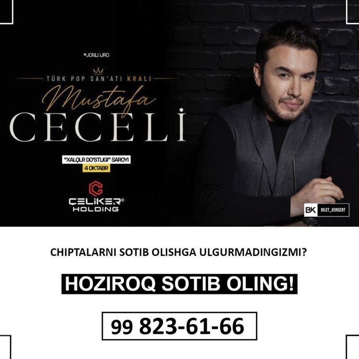 MUSTAFA CECELI biletlar bor