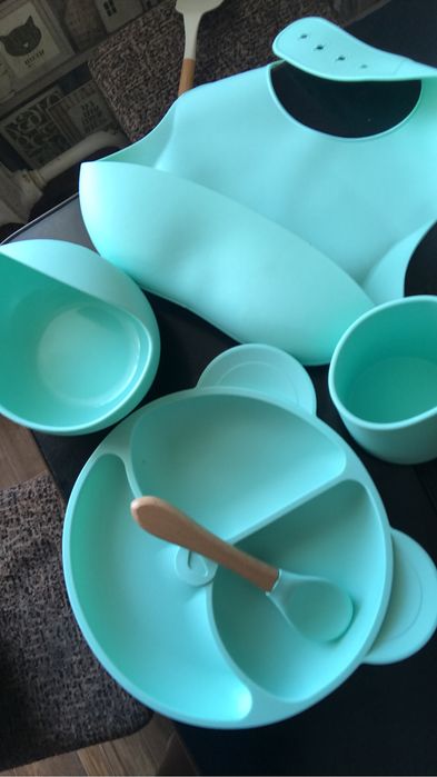 Детская посуда силиконовая