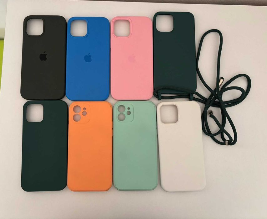 Сет от 14 кейса за iPhone 12 – различни цветове и модели