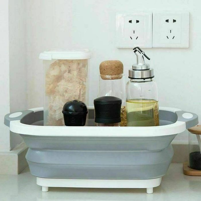 Складной корзина, доска 2в1