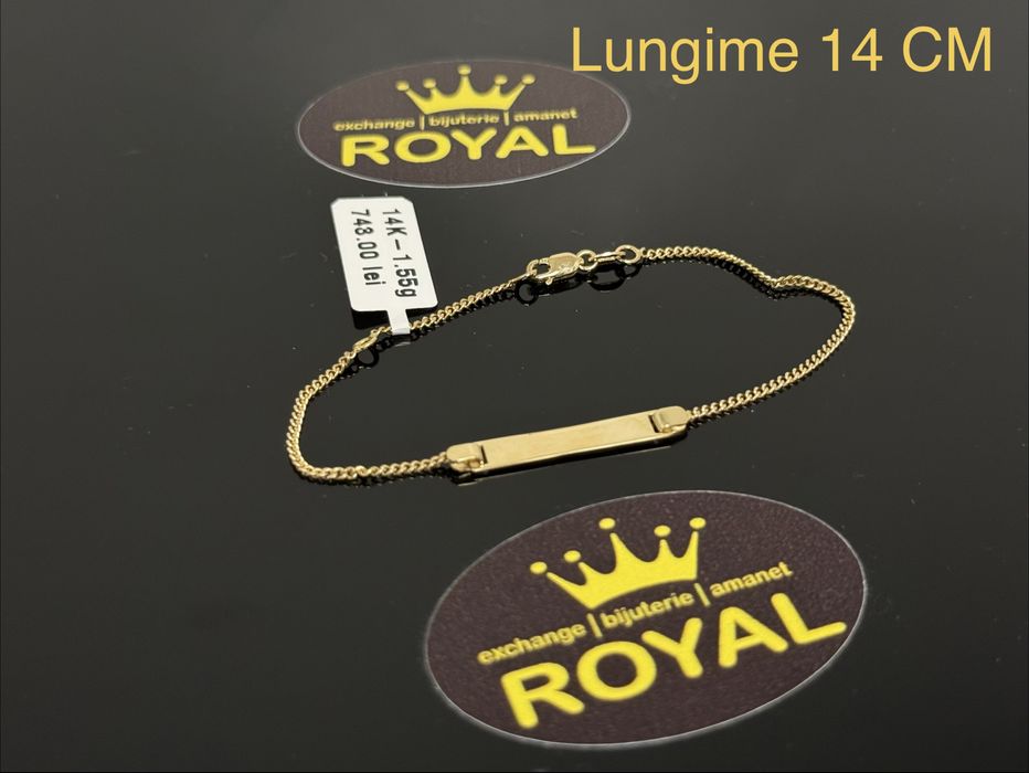 Bijuteria ROYAL : Bratara AUR 14K 1.55 GR