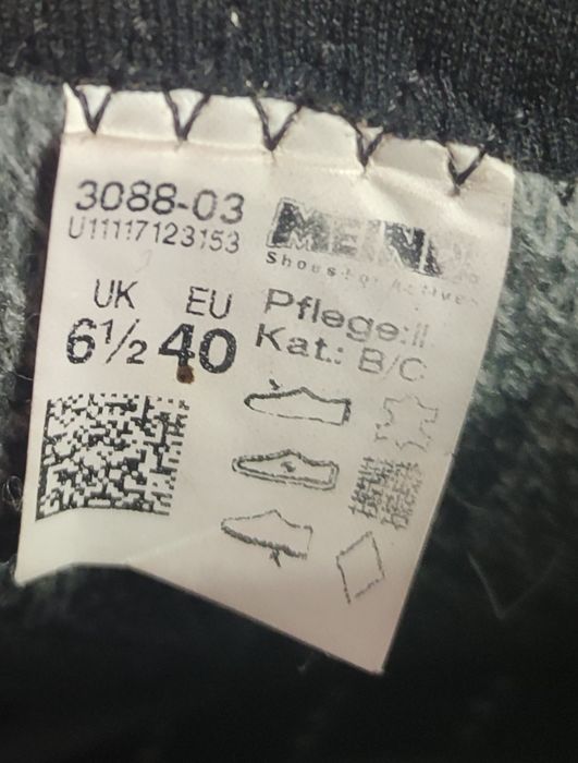 Туристически обувки MEINDL GORE-TEX. Размер 40 стелка 26см