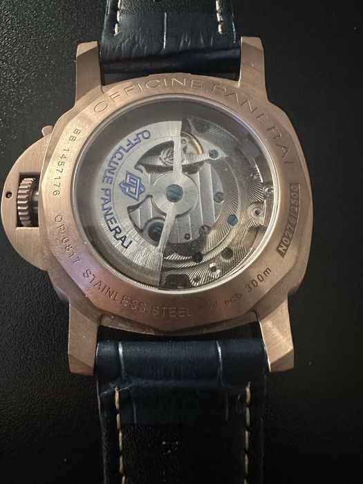 PANERAI LUMINOR MARINA - automatic , 44 mm , rose gold