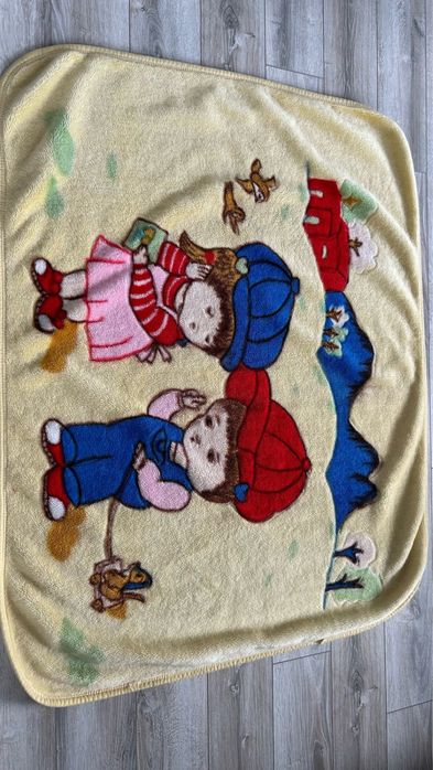 Плед детский с рисунком