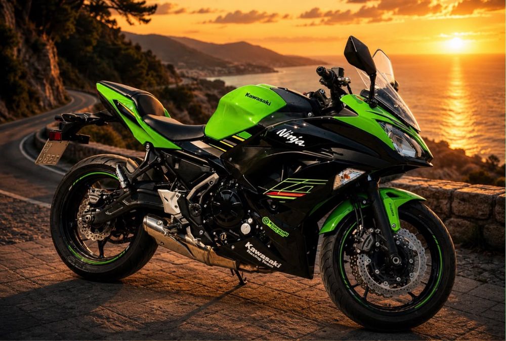 Kawasaki Ninja 650 A2 2019-ABS-5.500 KM -Stare NOUA -Totul NOU